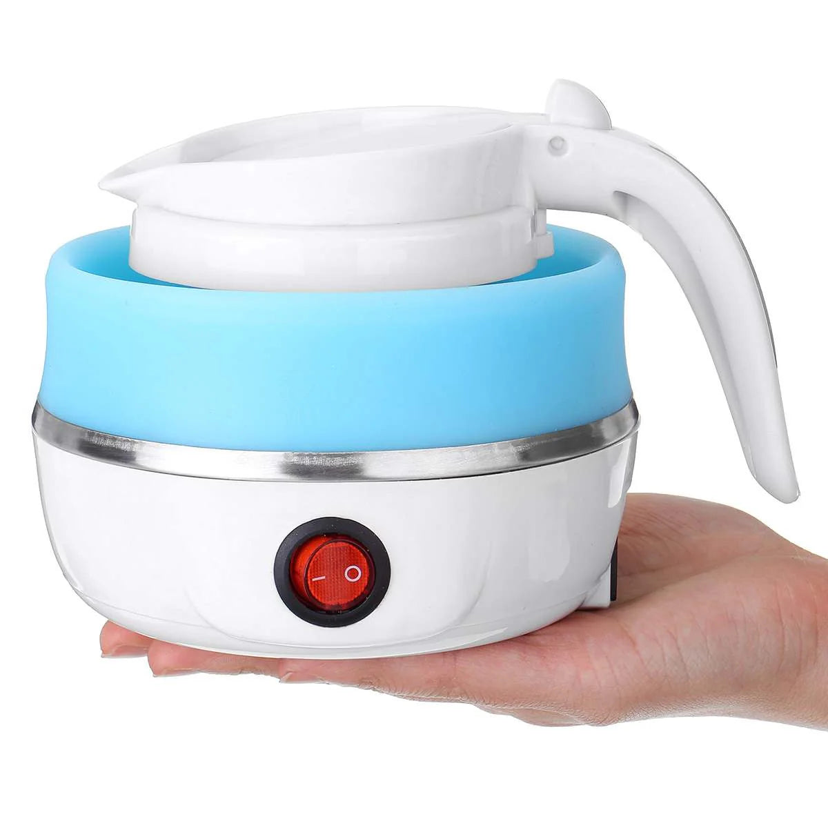 Tetera hervidora de agua, eléctrica y plegable