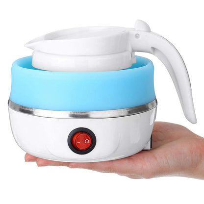 Tetera hervidora de agua, eléctrica y plegable