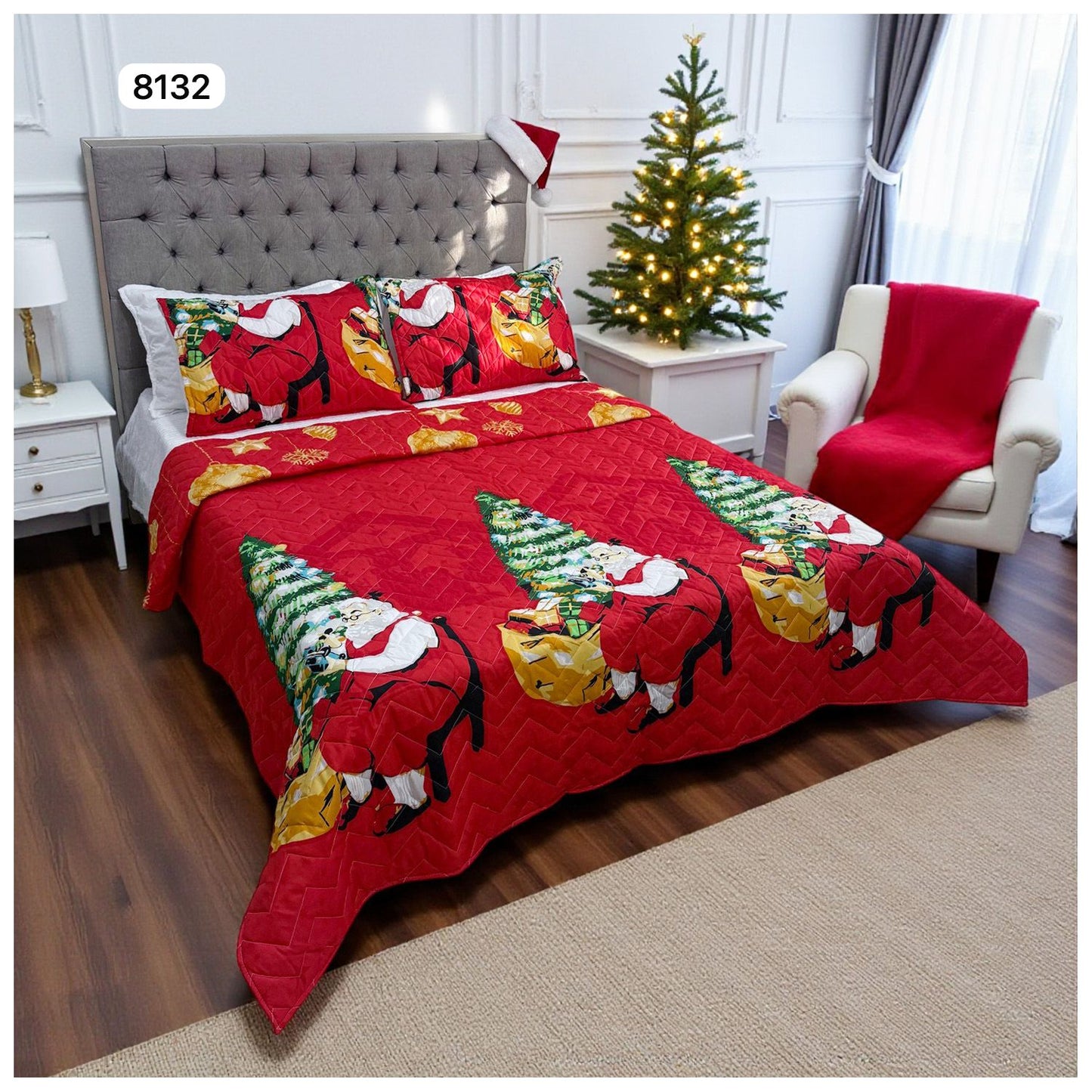 Edredón Unifaz Navidad 140x190cm